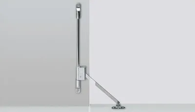 Produktbild von Klappenhalter Klassik D / 290 Stahl, Zinkdruckguss vernickelt Länge 290 mm