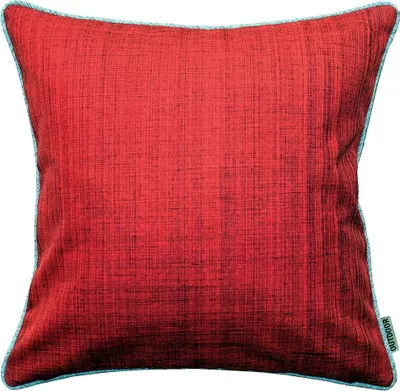 Produktbild von Kissen-Bezug Outdoor einfarbig rot wetterfest 40x40 cm