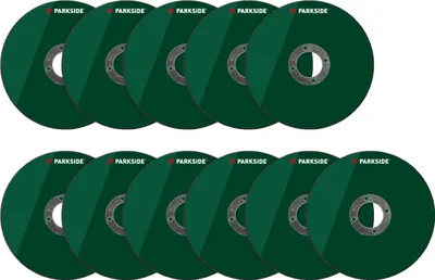 Produktbild von PARKSIDE® Winkelschleiferzubehör 115 mm Trennenscheiben (11tlg. Set/extra dünn)