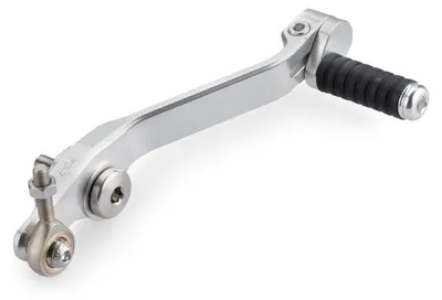 Zdjęcie produktu dla PUIG 22230P – Regulowane pedały zmiany biegów, pasujące do motocykla YAMAHA MT-09 SP w kolorze srebrnym