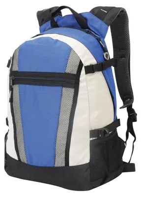 Immagine prodotto di Zaino sportivo Shugon Indiana, 20 l FK788 (taglia unica) (blu reale/grigio bianco)
