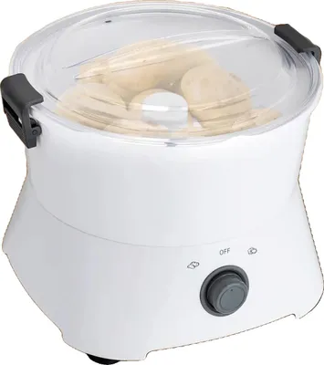 Immagine prodotto di Pelapatate elettrico, motore potente 85W, grande capacità, BIANCO
