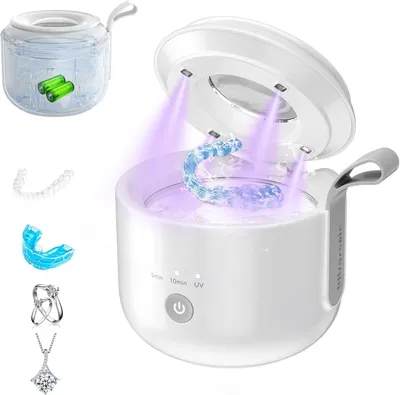 Obrázok produktu pre Ultrazvuková čistička 600 ml, 46 kHz, pre šperky