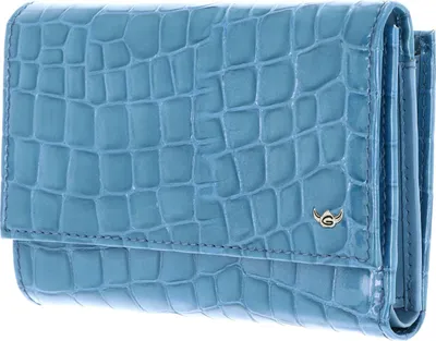 Produktbild von Golden Head Leder Geldbörse Cayenne Ladies Purse Wallet Azur blau