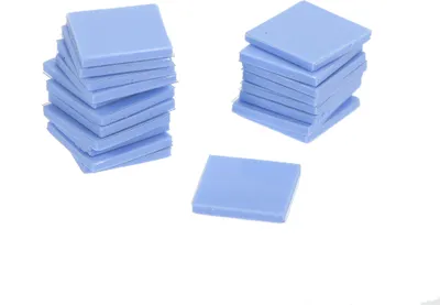 Produktbild von Thermal Silica Aufkleber Fuer Laptop CPU Grafikkarte Northbridge und Southbridge Solid State Kuehlung Silikon Gel Pad LED Chip Kuehlung Waermeableitung 10 * 10 * 1,0 mm