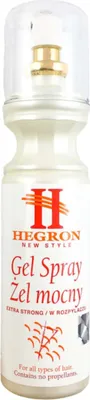 Zdjęcie produktu dla HEGRON STYLING Spray do Stylizacji Włosów Mocny Silne Utrwalenie 300 ml