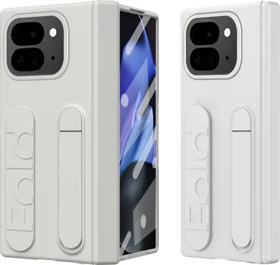 Obrázek produktu pro Pouzdro s popruhem na Google Pixel 9 Pro Fold vestavěnou ochranou displeje, stojánkem a ochrana pantu Bílý