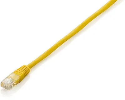 Image de Equip Patchkabel Cat6       U/UTP 2xRJ45 20.00m    gelb  PVC Polybeutel