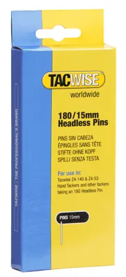 Obrázok produktu pre TACWISE 478 Skrutky TACWISE pre ručný skrutkovač, 180/15 mm, pozinkované
