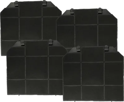 Produktbild von vhbw 4x Aktivkohlefilter Ersatz für IKEA 003.953.51, Nyttig FIL 650 für Dunstabzugshaube - 26,5 x 23,5 x 1,5 cm