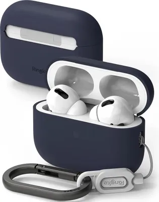 Zdjęcie produktu dla Ringke Silicone Apple Airpods Pro 1 / 2 Midnight Blue
