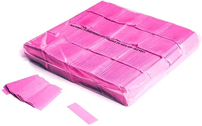 Produktbild von Magic FX Slowfall UV Konfetti 55x17mm - Fluo Pink 1kg