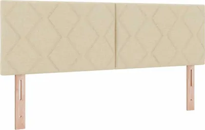 Immagine prodotto di vidaXL Testiera Crema 160 cm Tessuto