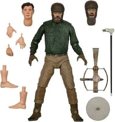 Obrázek produktu pro NECA Ultimate Wolf Man, Sběratelská akční figurka, Filmy a televizní seriály