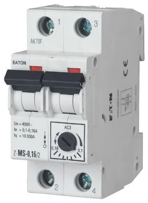 Produktbild von 2-poliger Motorschalter Z-MS-1,6/2