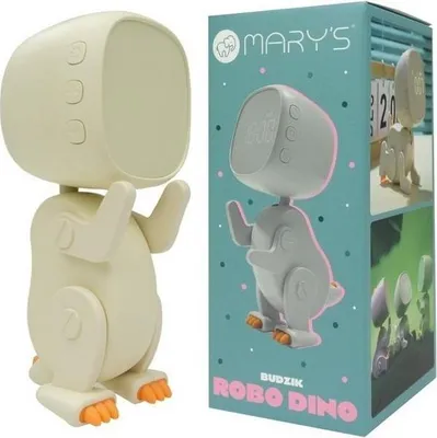 Produktbild von Wecker für das Kinderzimmer DINO, digitale Uhr als Geschenk, ROBOT, Interblue