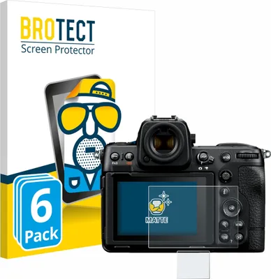 Produktbild von 6x BROTECT Schutzfolie für Nikon Z 8 (Display + Schulterdisplay) Displayschutz Displayschutzfolie Folie Matt Entspiegelungsfolie