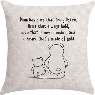 Imagen del producto de Regalo para mamá, con el diseño "Mamá tiene oídos", 1 unidad, regalo de cumpleaños para mamá