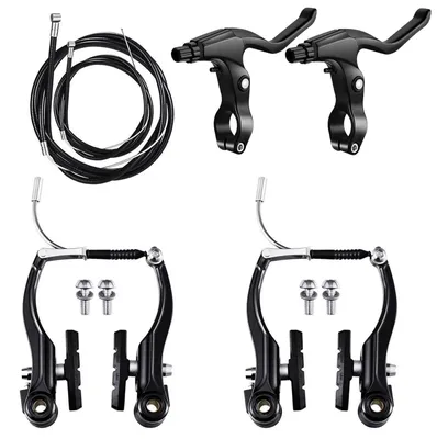 Produktbild von Solidchoice – Komplettes V-Brake-Bremsen-Set für Mountainbikes und Citybikes