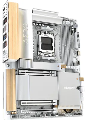 Imagen del producto de Placa base Gigabyte X870E Aero X Wood, socket AM5, formato ATX, DDR5, para procesadores AMD Ryzen Zen 4