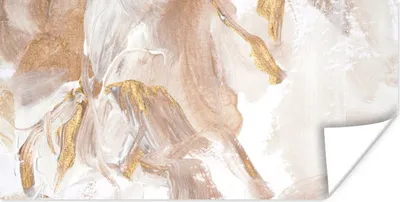 Produktbild von MuchoWow® Poster Farbe - Gold - Glitter 40x20 cm - Poster für die Wand - Poster Schlafzimmer