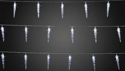 Produktbild von Hellum LED-Eiszapfen-Lichterkette 564433
