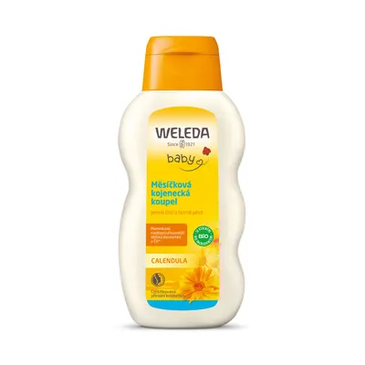 Produktbild von Weleda Baby Calendula Cream Bath Dusch- und Badgel für Kinder 200 ml