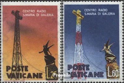 Produktbild von Briefmarken Vatikanstadt 1959 Mi 315-316 (kompl.Ausg.) gestempelt Sondermarken