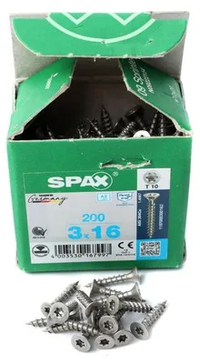Produktbild von SPAX Senkkopfschraube Edelstahl A2 T-Star Plus