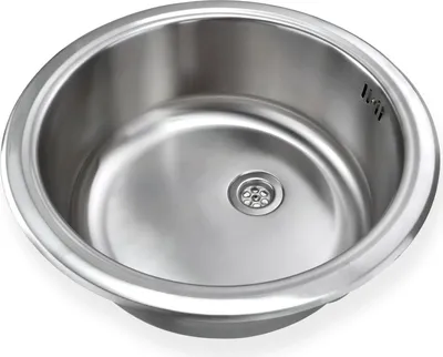 Produktbild von Edelstahl Einbauspüle "Ronda 1" Küchenspüle Waschbecken Rundbecken Rundspüle Spüle rund