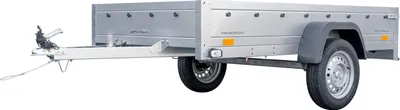 Obrázek produktu pro Transportní přívěs 230x125 Zahradní přívěs 230 KIPP Unitrailer 750 kg