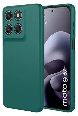 Produktbild von Motorola Moto G67 / G77 Hülle - Coverup Colour TPU Back Cover - Grün