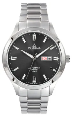Produktbild von Dugena 4460981 Herren-Armbanduhr, Edelstahl-Gehäuse, Metall-Armband