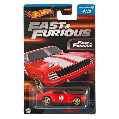 Produktbild von Hot Wheels Fast & Furious HNT14, Auto, 3 Jahr(e), Kunststoff, Rot