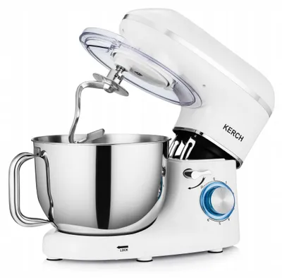 Obrázok produktu pre Planetárna kuchynská robotka Kerch Mychef 6,2 l, 3000 W, biela, príslušenstvo 2000 W