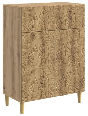 Produktbild von Sideboard Artisan-Eiche 66 x 34,5 x 90 cm Holzwerkstoff