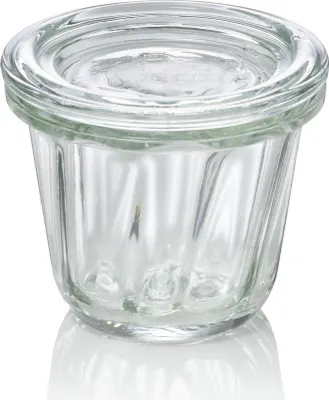 Produktbild von Weck -Gugelhupfglas 80 ml (Rundrand 60) 12 Gläser / Karton, 60 mm, 54,5 mm, 12 Stück(e)