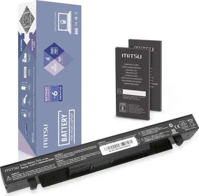 Zdjęcie produktu dla Bateria Mitsu Bc/As-X550H (Asus 4400 Mah 65 Wh)