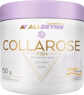 Produktbild von Allnutrition Kollagenpulver mit Fischkollagen und Fruchtgeschmack, 150 g