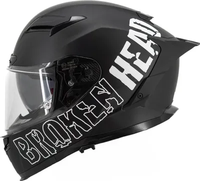 Produktbild von Broken Head Street Division Black Edition Integralhelm Mit Sonnenblende : L (59-60 cm) Größe: L (59-60 cm)