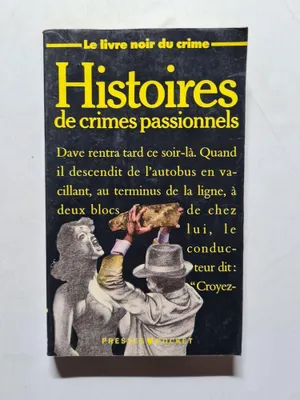 Produktbild von Histoires de crimes passionnels (Noir)