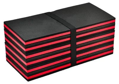 Produktbild von Arbeitsmatte 3-in-1, faltbar, 30 mm dick, für Garage, Knie- und Liegearbeit – schützt bei mechanischen Arbeiten
