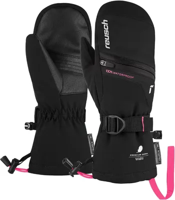 Productafbeelding van Skiwanten kinderen - extra warm - donsisolatie - softshell - waterdicht