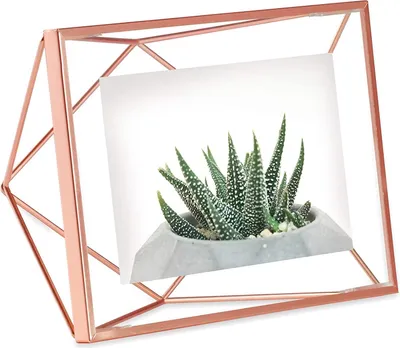 Produktbild von UMBRA PRISMA PHOTO FRAME 3D Bilderrahmen Fotorahmen 4 Größen kupfer 313016-880