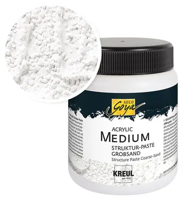 Immagine prodotto di Pasta strutturale KREUL Solo Goya sabbia grossa 250 ml