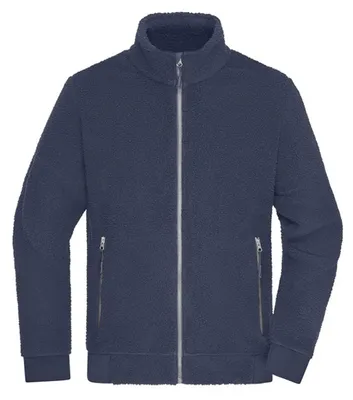 Produktbild von James and Nicholson - Fleecejacke für Herren/Damen Uni LT2407 (S) (Marineblau)
