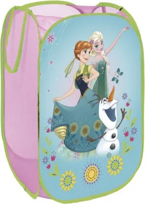 Produktbild von Disney Popup Wäschekorb  Frozen, Eiskönigin, Avengers, Star Wars, Mickey, Spiderman, Motiv:Frozen