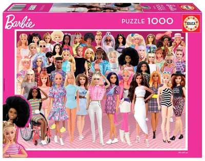 Produktbild von Educa - Puzzle Barbie - 1000 dielov