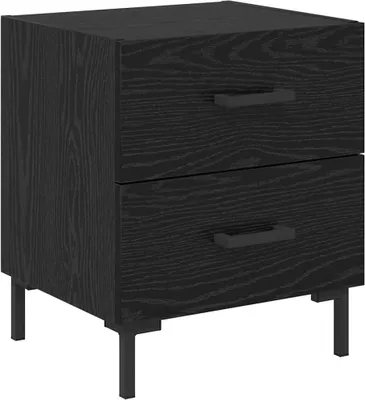 Immagine prodotto di Armadio da Notte con cassetto Rovere Nero 40 x 35 x 47,5 cm