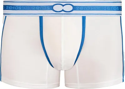 Image de 2EROS - Sous-vêtement Boxeur ajusté Hommes - Heracles Trunk White - 1x Taille M